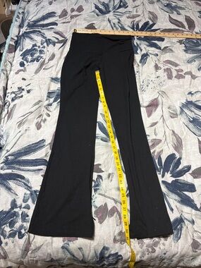 Victoria's Secret Black Flared Yoga Leggings